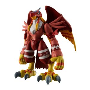 Figura Articulada Digimon - Shodo World Fun Action Fig Digimon - Garudamon