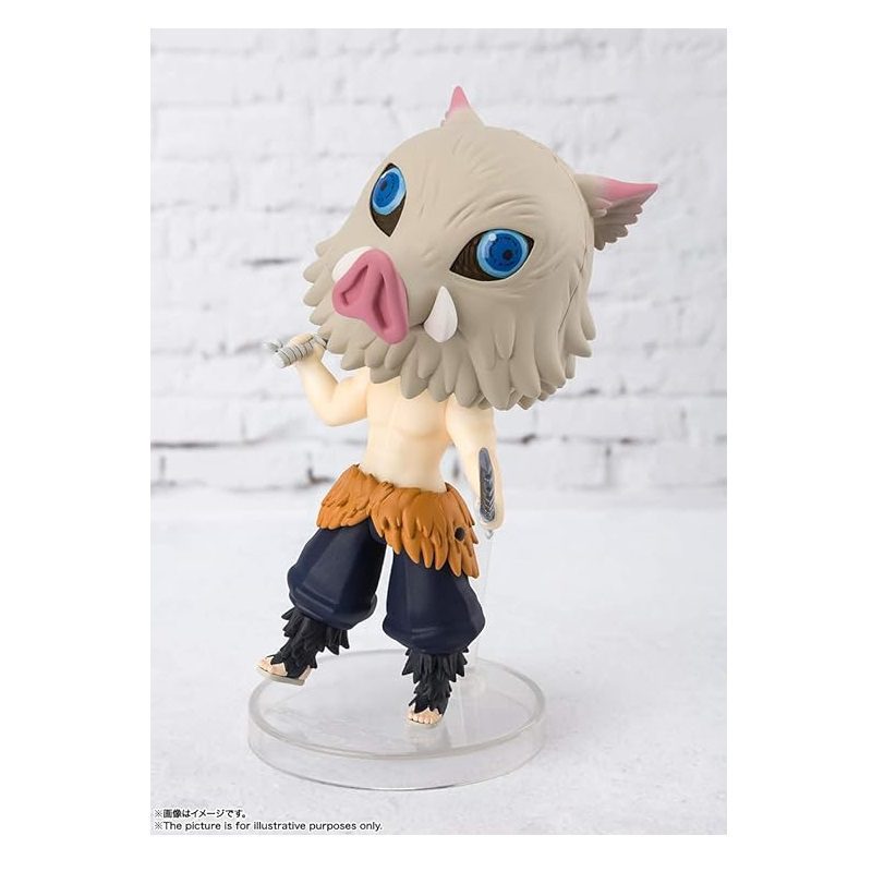 Figura Articulada Demon Slayer (Kimetsu no Yaiba) - Figuarts Mini - Inosuke Hachibira - Imagen 3