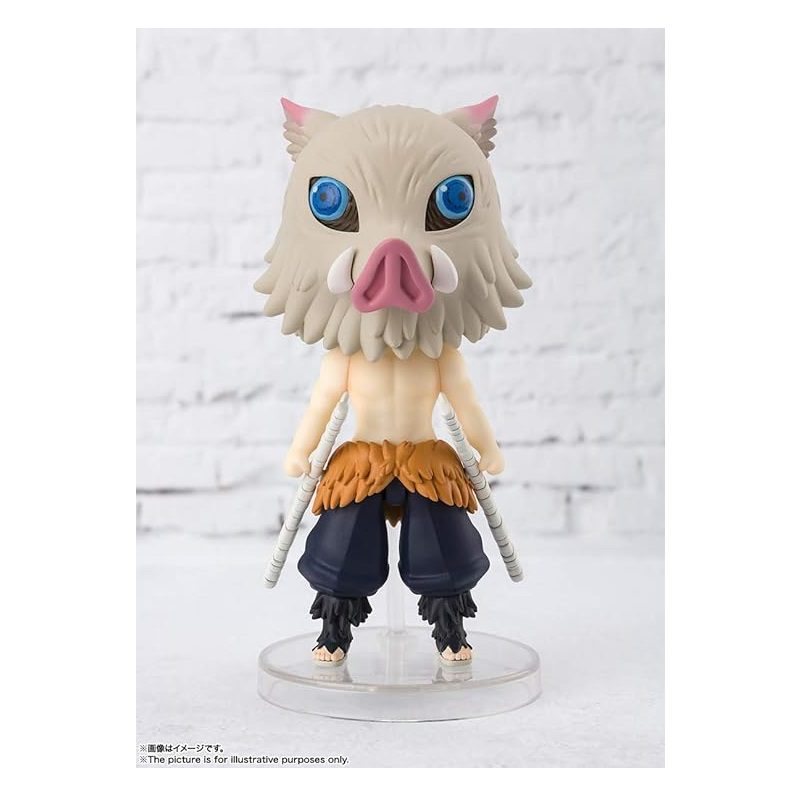 Figura Articulada Demon Slayer (Kimetsu no Yaiba) - Figuarts Mini - Inosuke Hachibira - Imagen 2