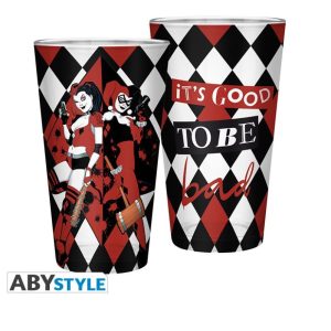 Tazones y Mas- Vaso DC Comics Large Glass - Harley Quinn