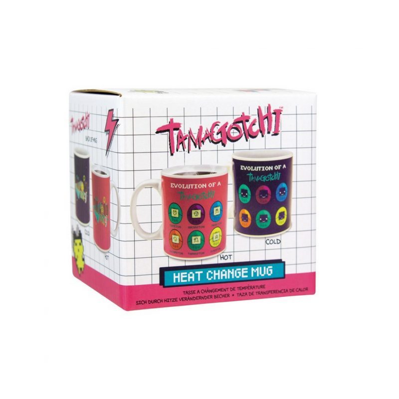 Tazon Tamagotchi GLOSSARY HEAT CHANGE MUG - Imagen 2