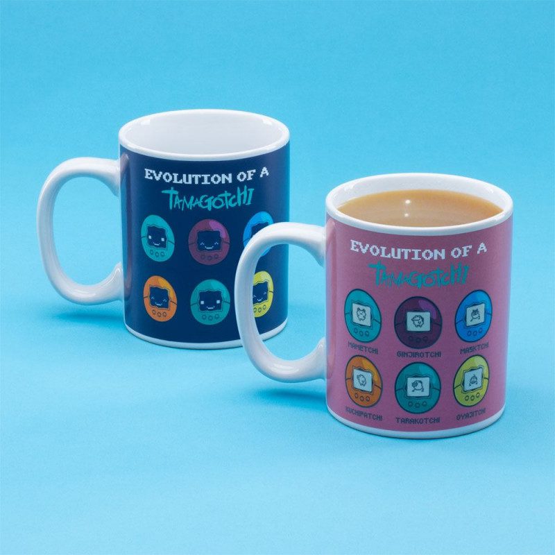 Tazon Tamagotchi GLOSSARY HEAT CHANGE MUG - Imagen 3