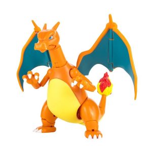 Figura Articulada Pokemon - Jazwares - "Pokemon Select Series" Trainer Team Series - Charizard