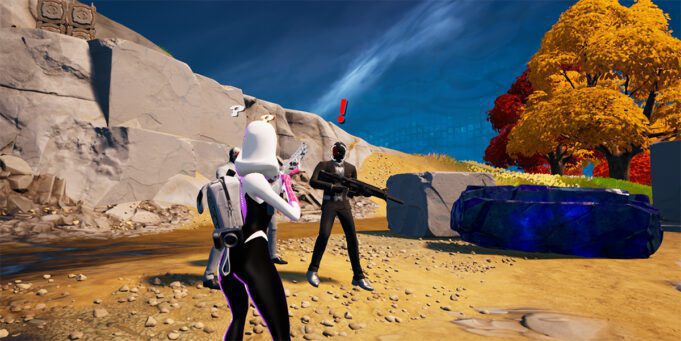 Fortnite: abre una cámara con una tarjeta de acceso