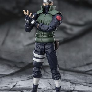 Figura Articulada Naruto Shippuden - S.H Figuarts Kakashi Hatake "The Famed Sharingan Hero" - Bandai Tamashi Nations