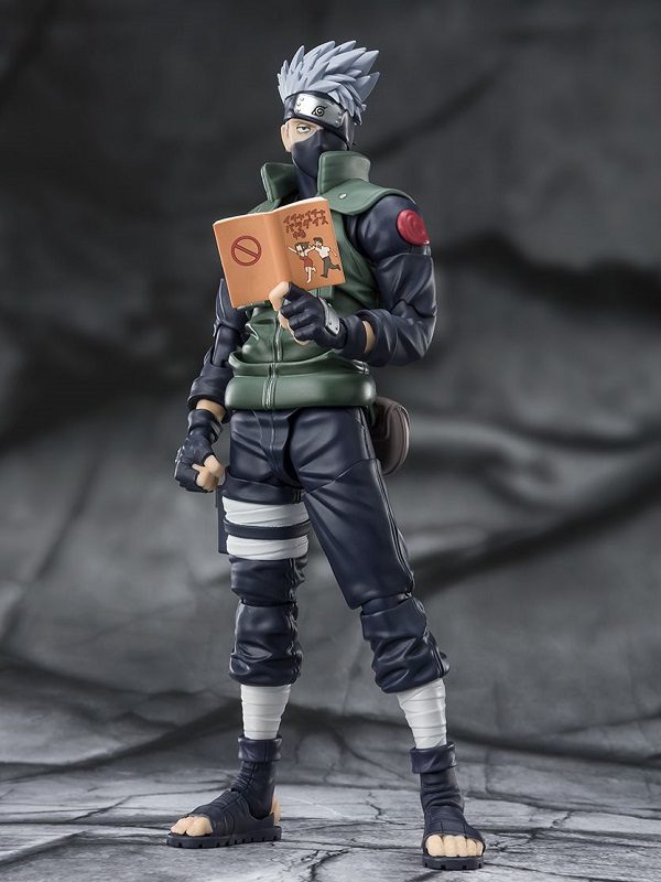 Figura Articulada Naruto Shippuden - S.H Figuarts Kakashi Hatake "The Famed Sharingan Hero" - Bandai Tamashi Nations - Imagen 4