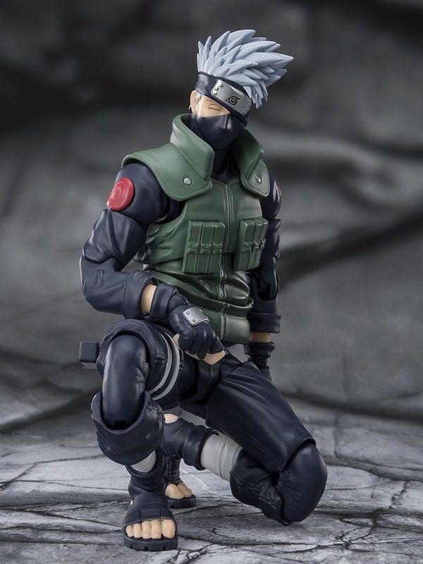 Figura Articulada Naruto Shippuden - S.H Figuarts Kakashi Hatake "The Famed Sharingan Hero" - Bandai Tamashi Nations - Imagen 5