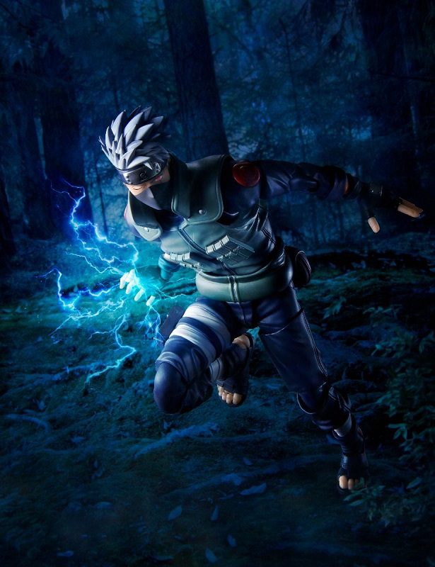 Figura Articulada Naruto Shippuden - S.H Figuarts Kakashi Hatake "The Famed Sharingan Hero" - Bandai Tamashi Nations - Imagen 7