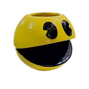 Tazones y Mas - Tazon Ceramica 3D Pac Man 320ml