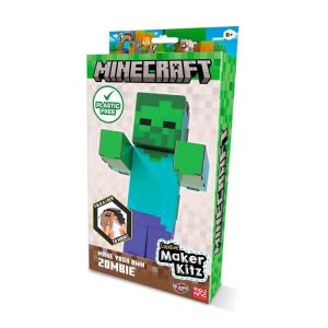 Figura Armable Minecraft - Creative Maker Kitz - Zombie