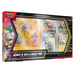 Juego de Mesa - Pokémon TCG - Scarlet & Violet - Iono´s Bellibolt ex Premium Collection- INGLES