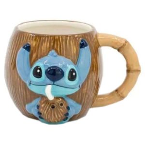 Tazones y Mas - Tazon Ceramica Lilo & Stitch 400ml - Coco
