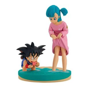 Figura Estatica Dragon Ball Z – Ichibansho “Revible Moment” – Son Goku & Bulma (Dragon History)