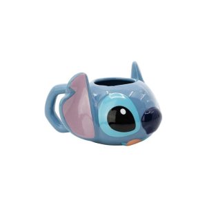 Tazones y Mas - Tazon Ceramica Lilo & Stitch 390ml - Cara Stitch