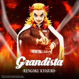 Figura Estatica Demon Slayer (Kimetsu no Yaiba) - Grandista - Kyojuro Rengoku