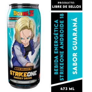 Strike One Dragon Ball s. Sabor Guarana Androide 18 473 ml