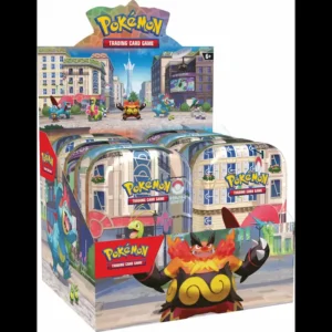 Juego de Mesa - Pokemon TCG - Mega Evolution - Luminose City - Mini Tin - INGLES