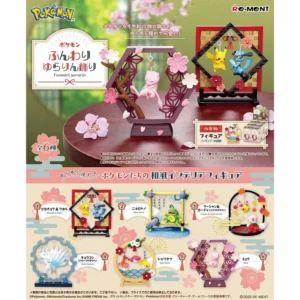 Figura Estatica Pokemon - Re-ment - Funwari Yurarin (Soft and Swaying)
