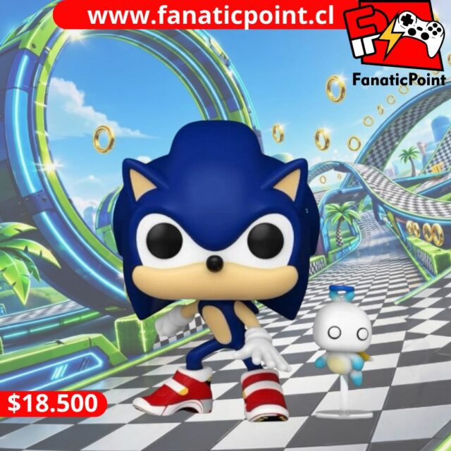 💙⚡ ¡Sonic llega acompañado de su pequeño amigo Chao! 🌀✨
El querido erizo azul está listo para sumar velocidad y ternura a tu colección con este Funko Pop! Sonic with Chao #1036 💨💙. Una combinación perfecta para los fanáticos de Sonic y para quienes aman tener personajes icónicos en su vitrina. 🎮🔥
💰 Valor: $18.500
📍 Encuéntralo en Fanaticpoint, Calle Brasil 471, centro de La Serena.
🌐 También disponible en www.fanaticpoint.cl 🛒✨