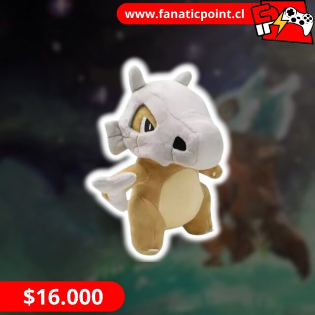🦴💙 ¡Un Pokémon con mucha historia llega a FanaticPoint! 💙🦴
Si eres fan de Pokémon, este adorable peluche de Cubone es perfecto para darle un toque especial a tu colección. 🥹✨ Con su característica máscara de hueso y su tierno diseño, ¡será imposible no querer llevarlo contigo!
🎒 Ideal para acompañarte, decorar tu habitación o simplemente sumar un nuevo compañero Pokémon a tu colección.
💰 Valor: $16.000
🏠 Visítanos en nuestra tienda:
📍 Brasil #471, centro de La Serena
🕙 Lunes a sábado de 10:00 AM a 18:30 PM
🌐 También puedes comprar en www.fanaticpoint.cl
🚚 Realizamos envíos a todo Chile
🚴 Delivery disponible en La Serena y Coquimbo
🦴 ¡Dale un hogar a Cubone y hazlo parte de tu colección!
#FanaticPoint #Pokemon #Cubone #PeluchesPokemon LaSerena