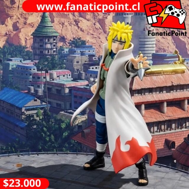 ⚡💛 ¡EL RELÁMPAGO AMARILLO LLEGA A FANATICPOINT! 💛⚡

¡Minato Namikaze está listo para entrar en acción! 🌀🔥 Esta increíble figura armable BLOKEES trae al legendario Cuarto Hokage en todo su estilo, perfecta para los fanáticos de Naruto que quieren sumar un verdadero ícono ninja a su colección. 🍥⚔️

🧩 ¡Ármalo, dale vida y prepáralo para lanzarse a la batalla a velocidad ninja! 💨💥

💰 Precio: $23.000

📍 Encuéntralo en Fanaticpoint, Calle Brasil 471, centro de La Serena.
🌐 También disponible en www.fanaticpoint.cl