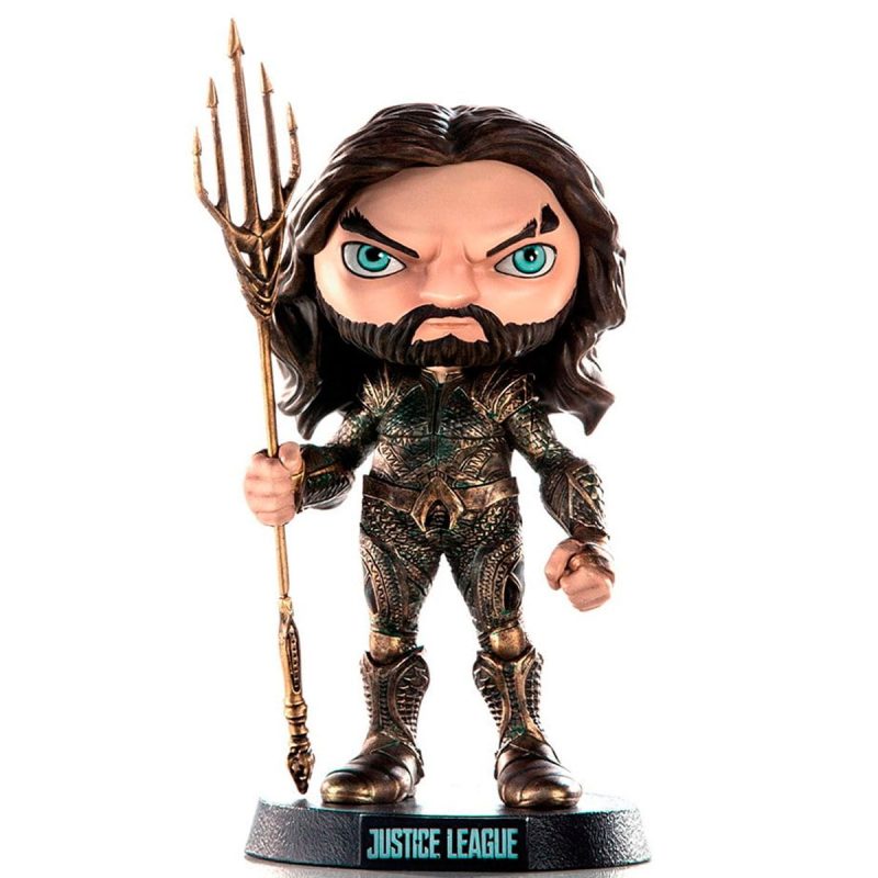 Figura Estatica DC Comics - Iron Studios "MiniCo" - Aquaman