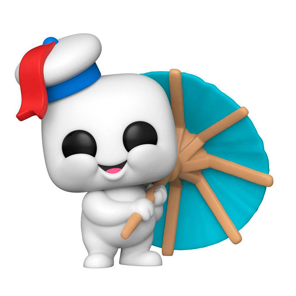 Figura Funko Pop Ghostbusters 934 Mini Puft With Cocktail Umbrella - Imagen 2