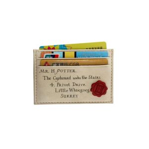 Accesorio Tarjetero Harry Potter - Carta Howgarts