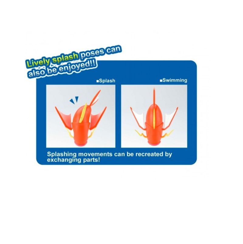 Figura Armable Pokemon Model Kit Big Magikarp - Imagen 6