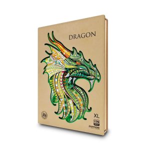 Juego de Mesa - Puzzle Dragon 2D (Madera Reciclada)