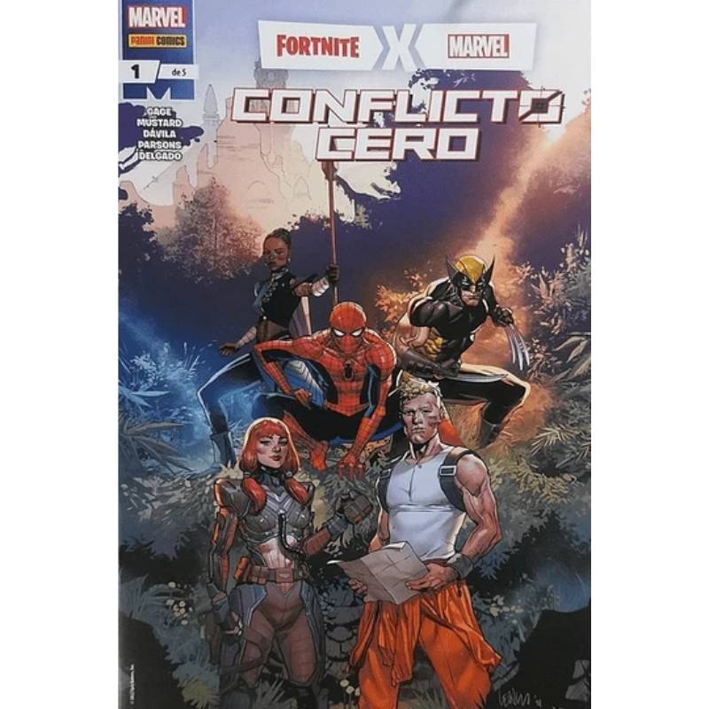 Comic Fortnite y Marvel Conflicto Cero N.1