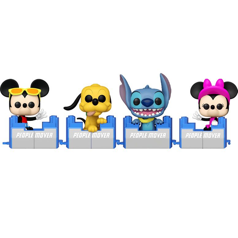 Figura Funko Pop Disney 1164 Pluto On The Peoplemover - Imagen 3