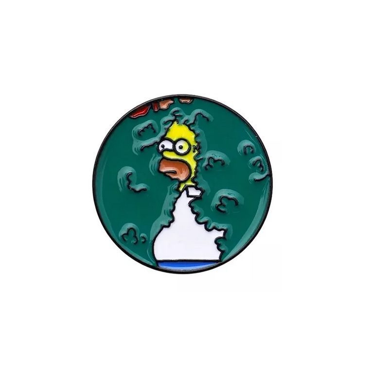 Accesorio Pin Los  Simpson Homero en arbustos