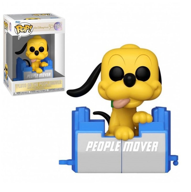 Figura Funko Pop Disney 1164 Pluto On The Peoplemover - Imagen 2