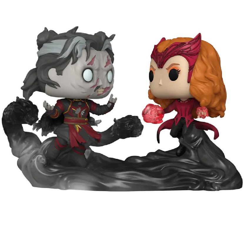 Figura Funko POP! Moment - Marvel - Doctor Strange in the Multiverse of Madness #1027 - Dead Strange & The Scarlet Witch