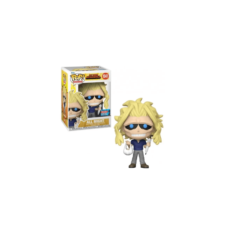 Figura Funko Pop My Hero Academia All Might Whit Bag & Umbrella 1041 Limited Edition