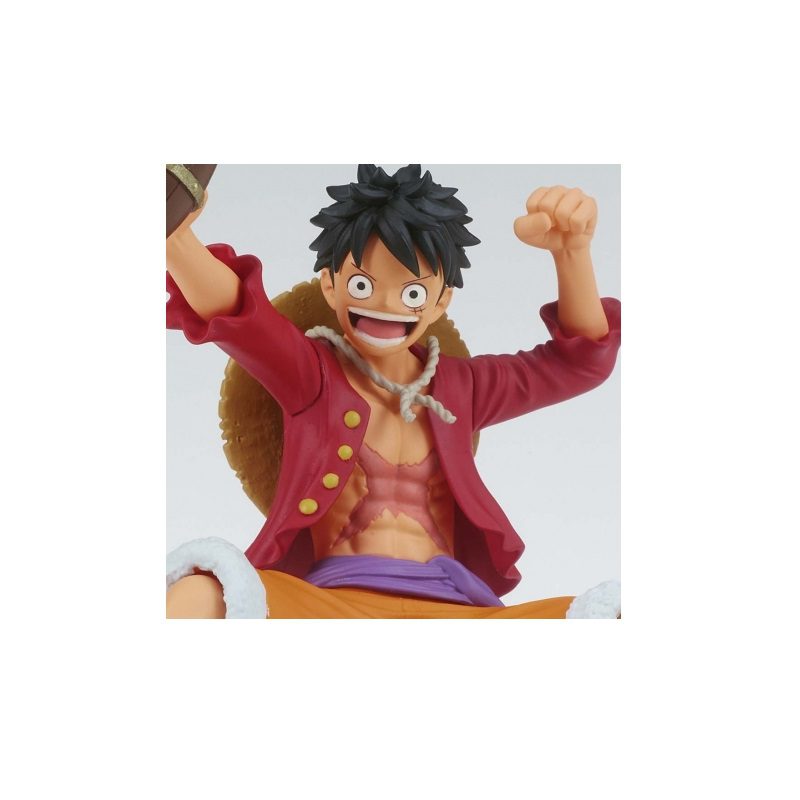 BANDAI ONE PIECE Monkey D Luffy Action Figure Set Banpresto Statue