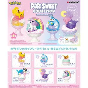 Figura Estatica Pokemon - Re-ment - Pop´n Sweet Collection