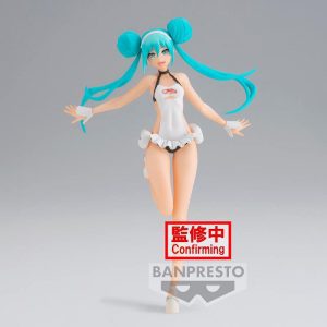 Figura Estatica Vocaloid Hatsune Miku Racing 2022 Tropical Maid Version