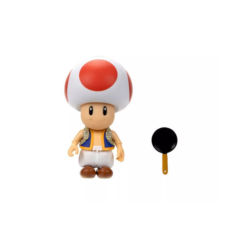 Figura Articulada Super Mario – The Super Mario Bros. Movie – Toad - Imagen 2