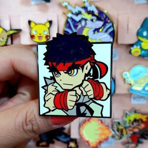 Accesorio Pin Street Fighter Ryu