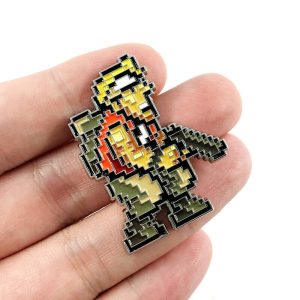 Accesorio Pin Videojuego - Metal Slug - Marco