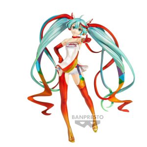 Figura Estatica Vocaloid - Bandai - Banpresto Chronicle - Hatsune Miku Racing 2016!
