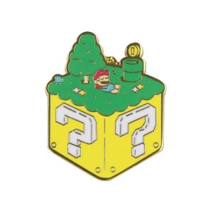 Accesorio Pin Mario Bros - Cubo Mario durmiendo