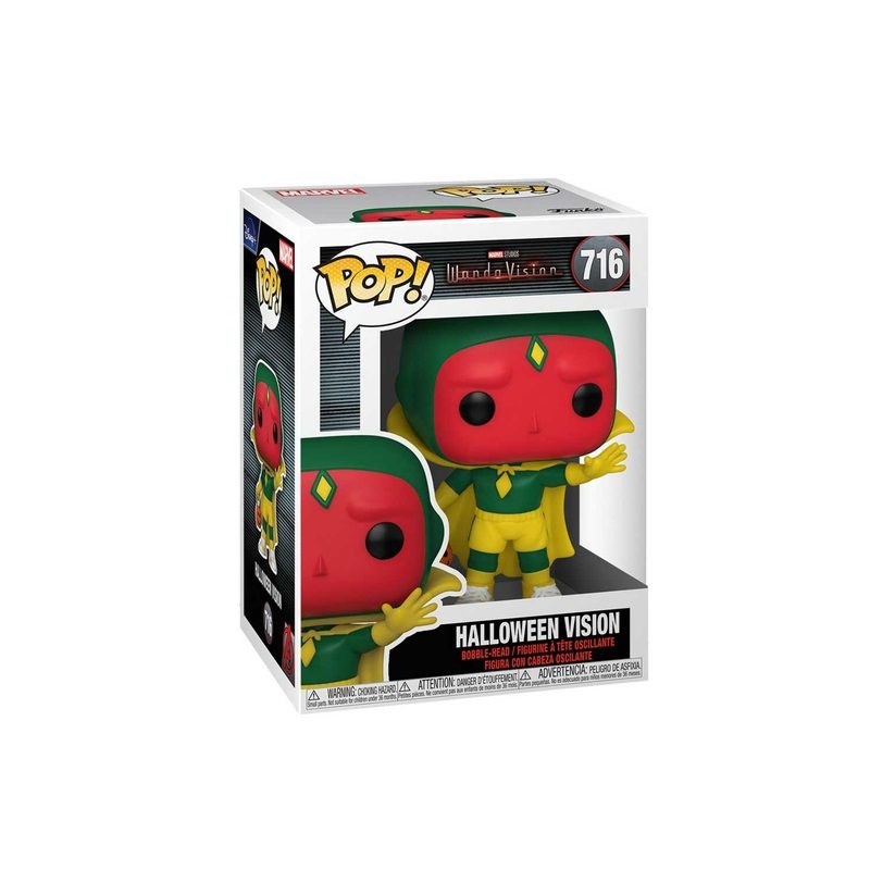 Funko Pop Marvel 716: WandaVision Halloween Vision - Imagen 3