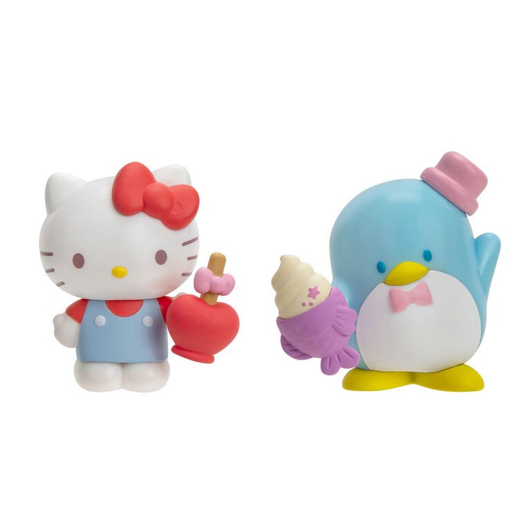 Figura Estatica Hello Kitty And Friends - Pack 2 Figuras Series1 Sweet&Salty - Hello Kitty & Tuxedosam