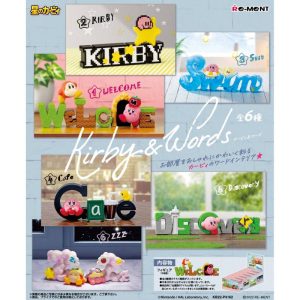Figura Estatica Sorpresa Kirby And Word Re-Ment
