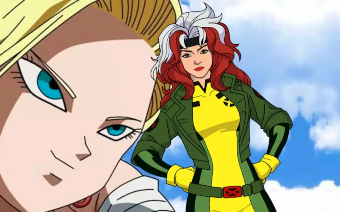 X-Men ’97 y Dragon Ball Z se fusionan en un épico fan art que une a Rogue con Androide 18