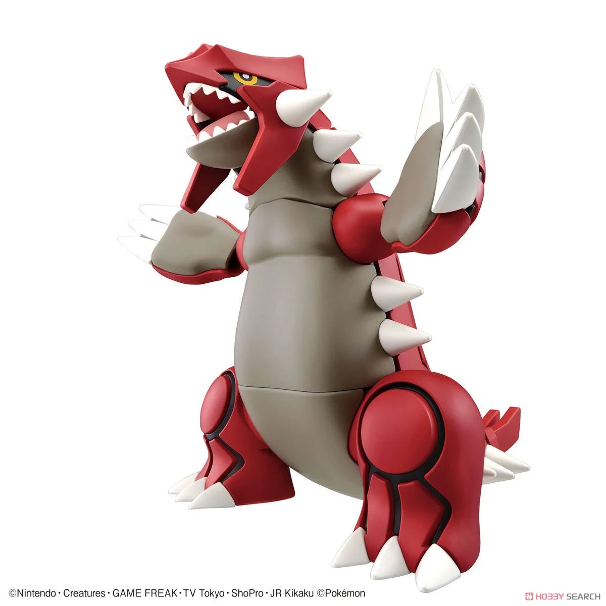 Figura Armable Pokemon - Model Kit Bandai Pokemon Plamo Collection No.54 Selected Series Groudon - Imagen 3