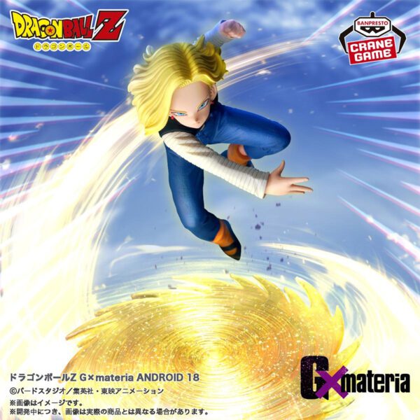 Figura Estatica Dragon Ball Z – G x Materia – Androide 18 | Fanatic Point